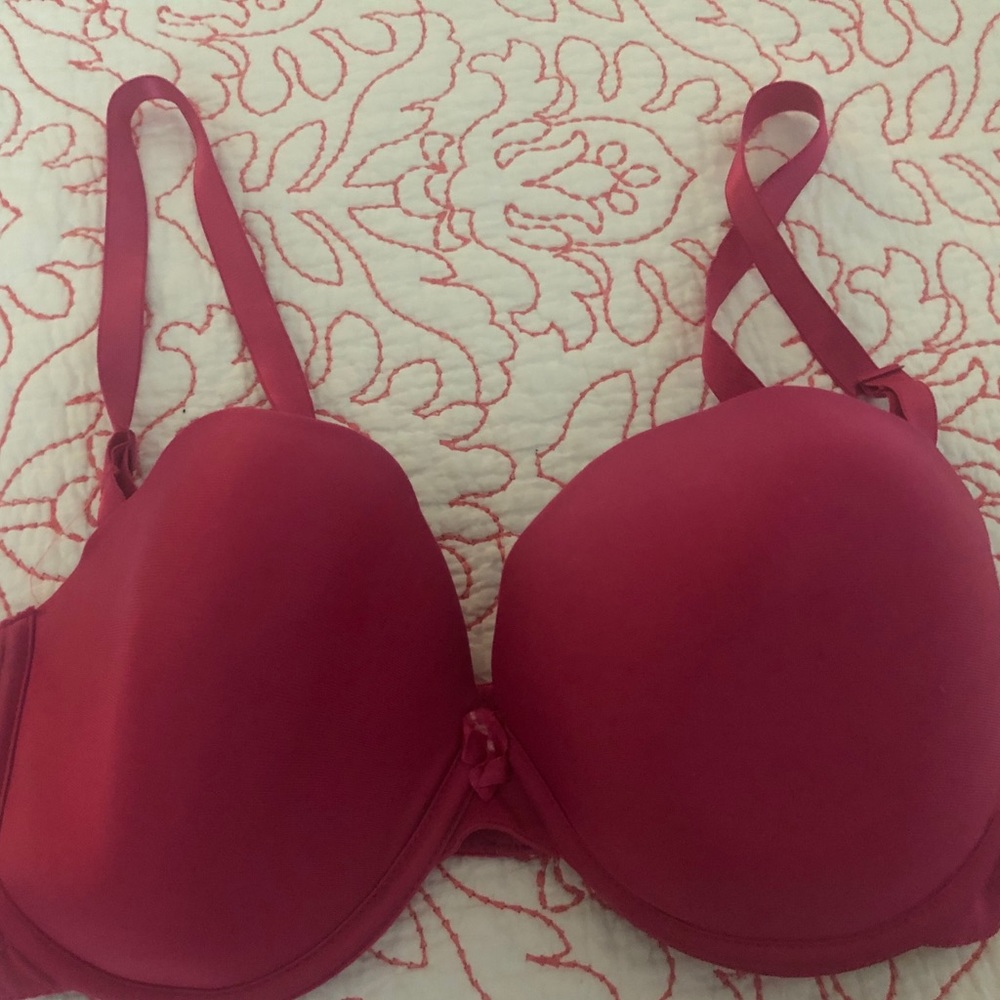 Hot Pink Underwire Bra